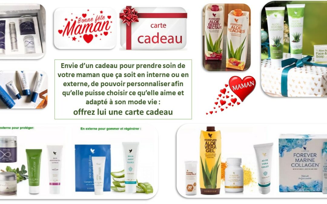 fetedesmères offrir bienêtre aloevera cadeaupersonnalisé pendresoindesoi